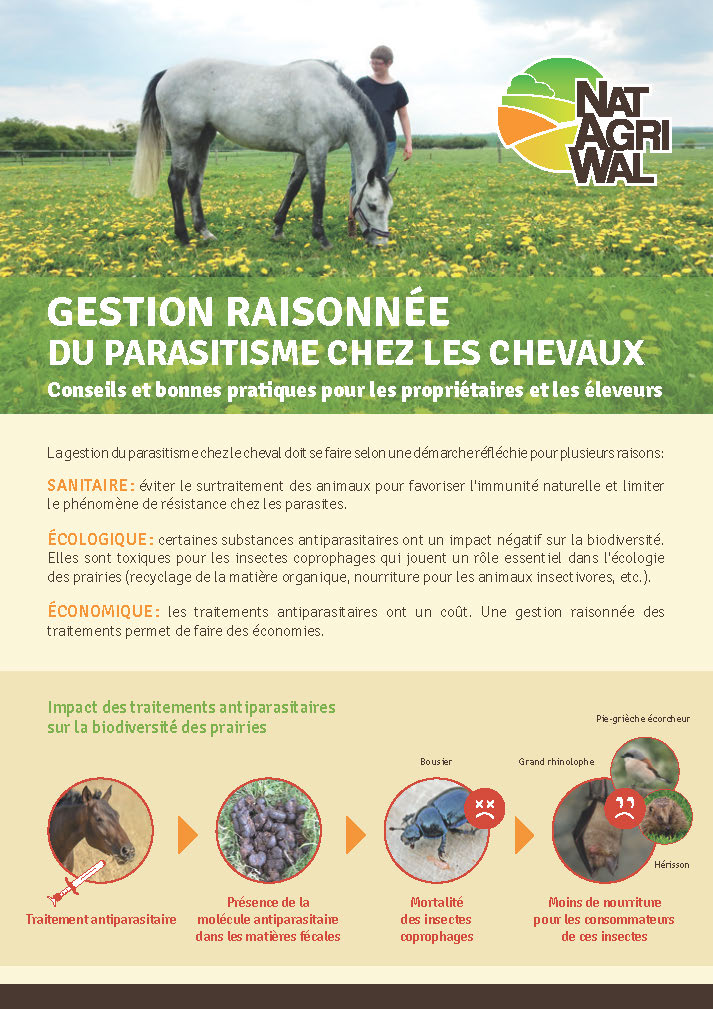 Gestion raisonnée du parasitisme chez les chevaux - FR
