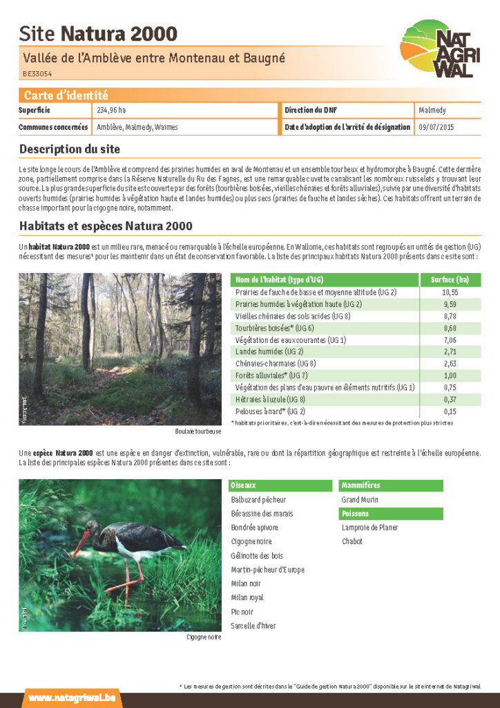 Amblève - Malmedy - Waimes